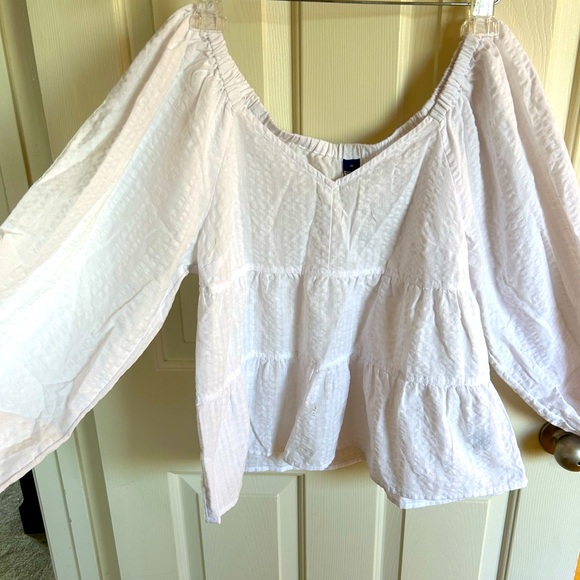 Linen Textured Blouse - Picture 1 of 4